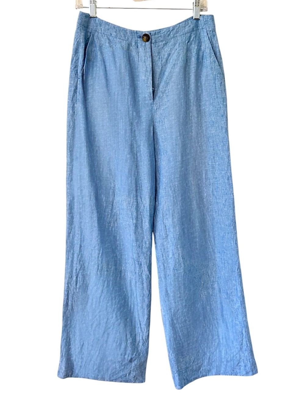 Boden Eldon Linen Wide Leg Trousers